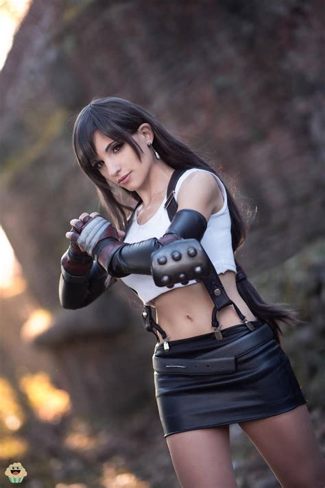 <strong>Tifa</strong> Lockhart in alternate costume! Silver Wig in Sexy Lingerie. . Tifa cosplay porn